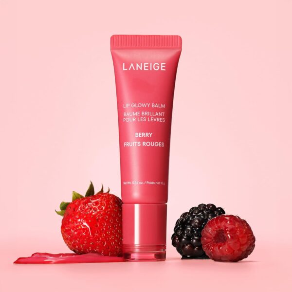 LANEIGE Lip Glowy Balm Stocking Stuffer: Hydrate, Glossy, Lightweight, Moisturize & Tint with Shea Butter - Image 3
