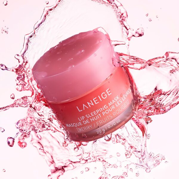 LANEIGE Lip Sleeping Mask Stocking Stuffer: Nourish, Hydrate, Vitamin C, Murumuru & Shea Butter, Antioxidants, Flaky, Dry Lips - Image 4