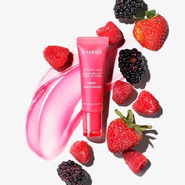 LANEIGE Lip Glowy Balm Stocking Stuffer: Hydrate, Glossy, Lightweight, Moisturize & Tint with Shea Butter - Image 5