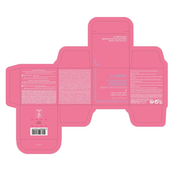 LANEIGE Lip Sleeping Mask Stocking Stuffer: Nourish, Hydrate, Vitamin C, Murumuru & Shea Butter, Antioxidants, Flaky, Dry Lips - Image 6